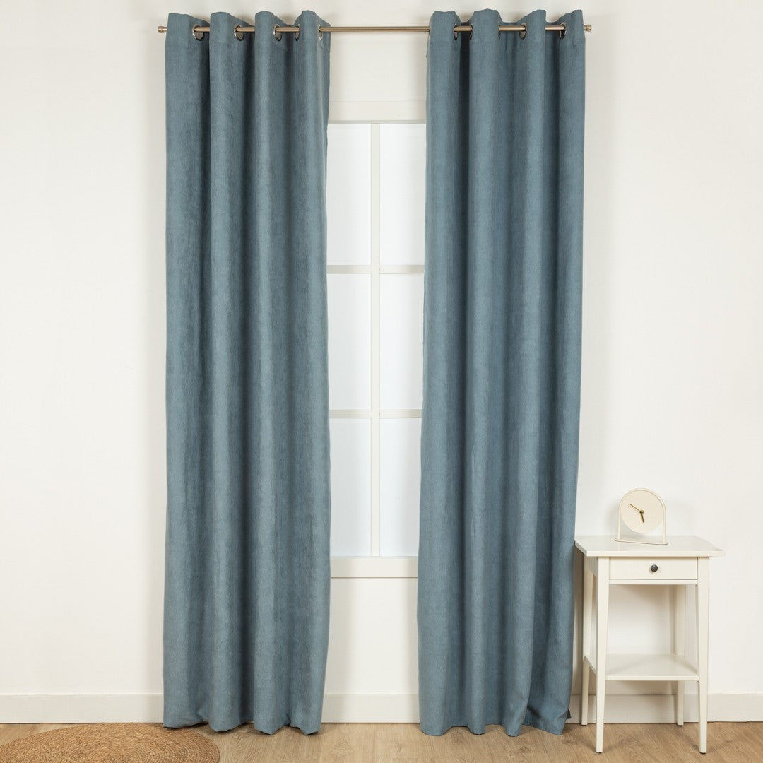 TENDA CON OCCHIELLI IN CAMOSCIO