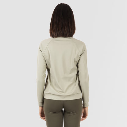 FELPA SPORTIVA SEMPLICE DA DONNA CON TASCA