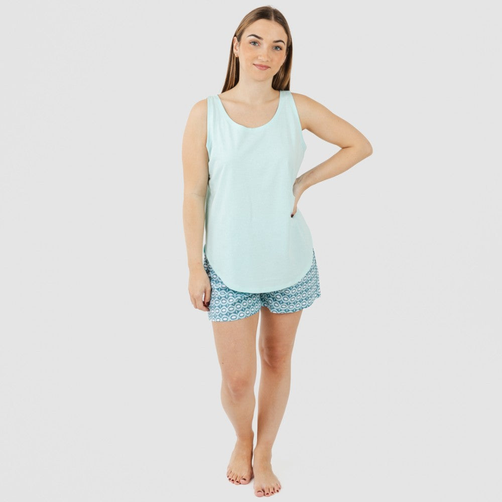 PIGIAMA DONNA GALIENI SPALLINE