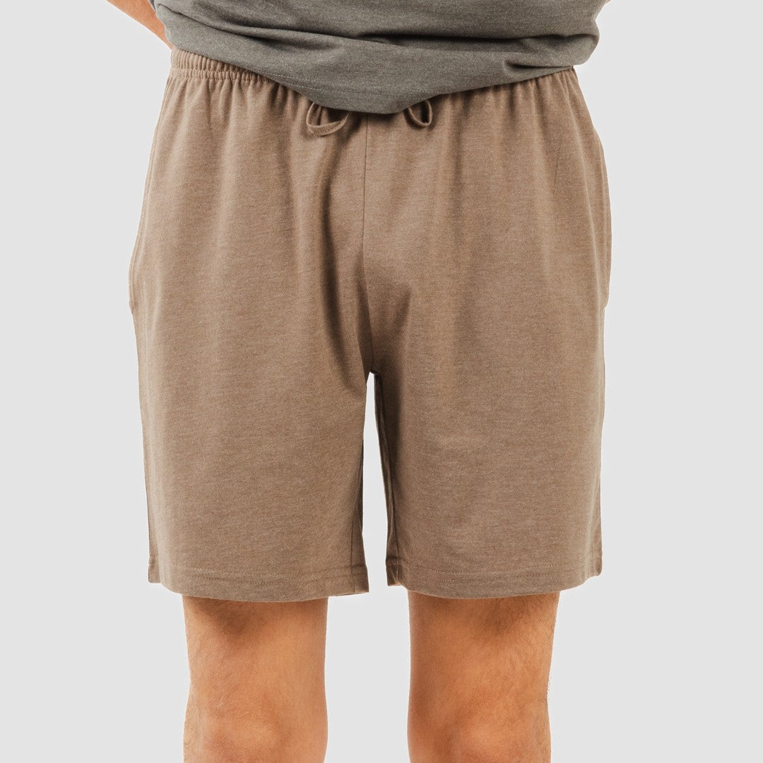 Pigiama corto da uomo con bottoni semplici