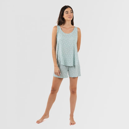 Pigiama da donna con spalline in viscosa Natalie