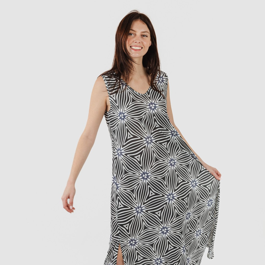 ABITO NATY CON SPALLINE LUNGHE MORBIDO