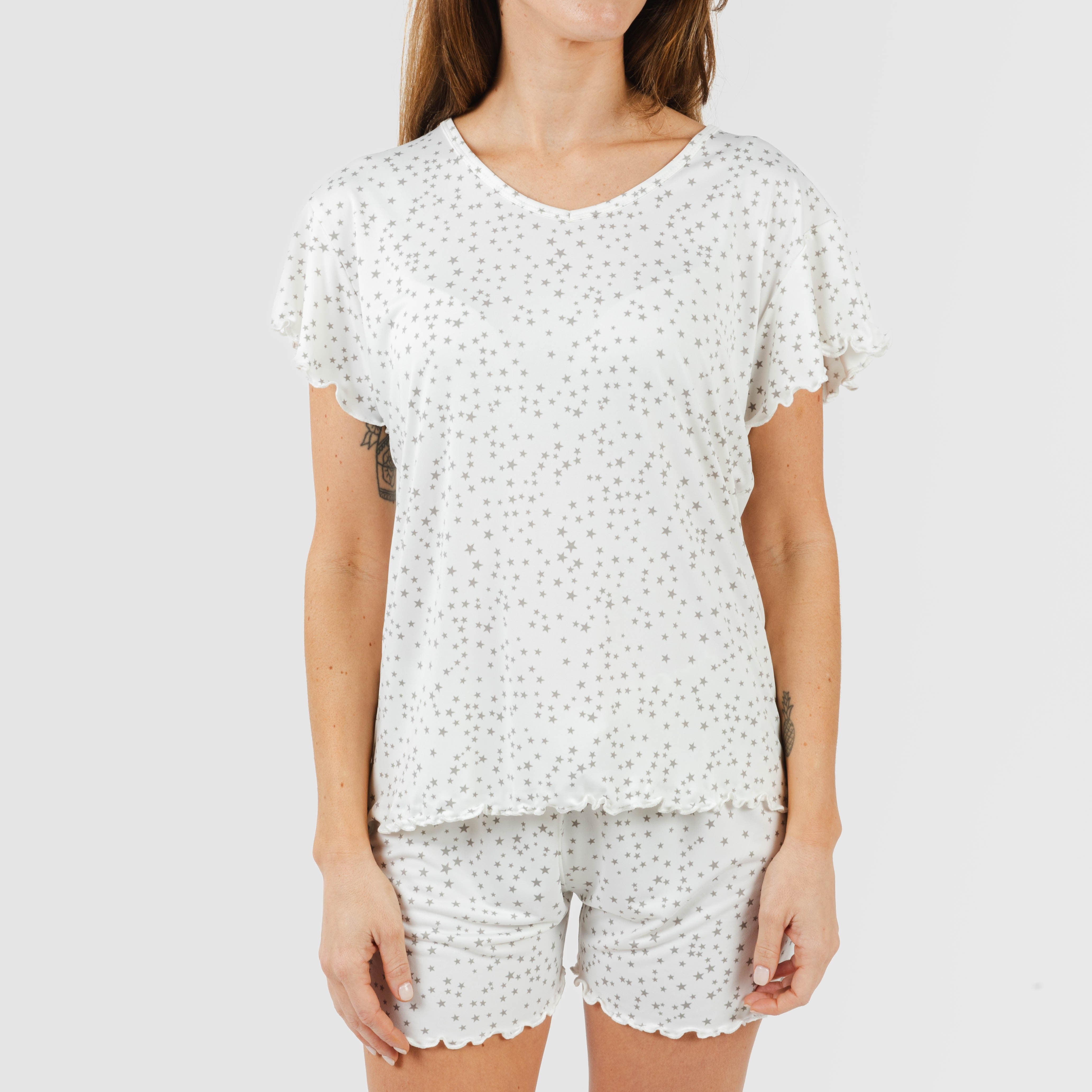 Pigiama a maniche corte da donna CRT SOFT UNIVERSE