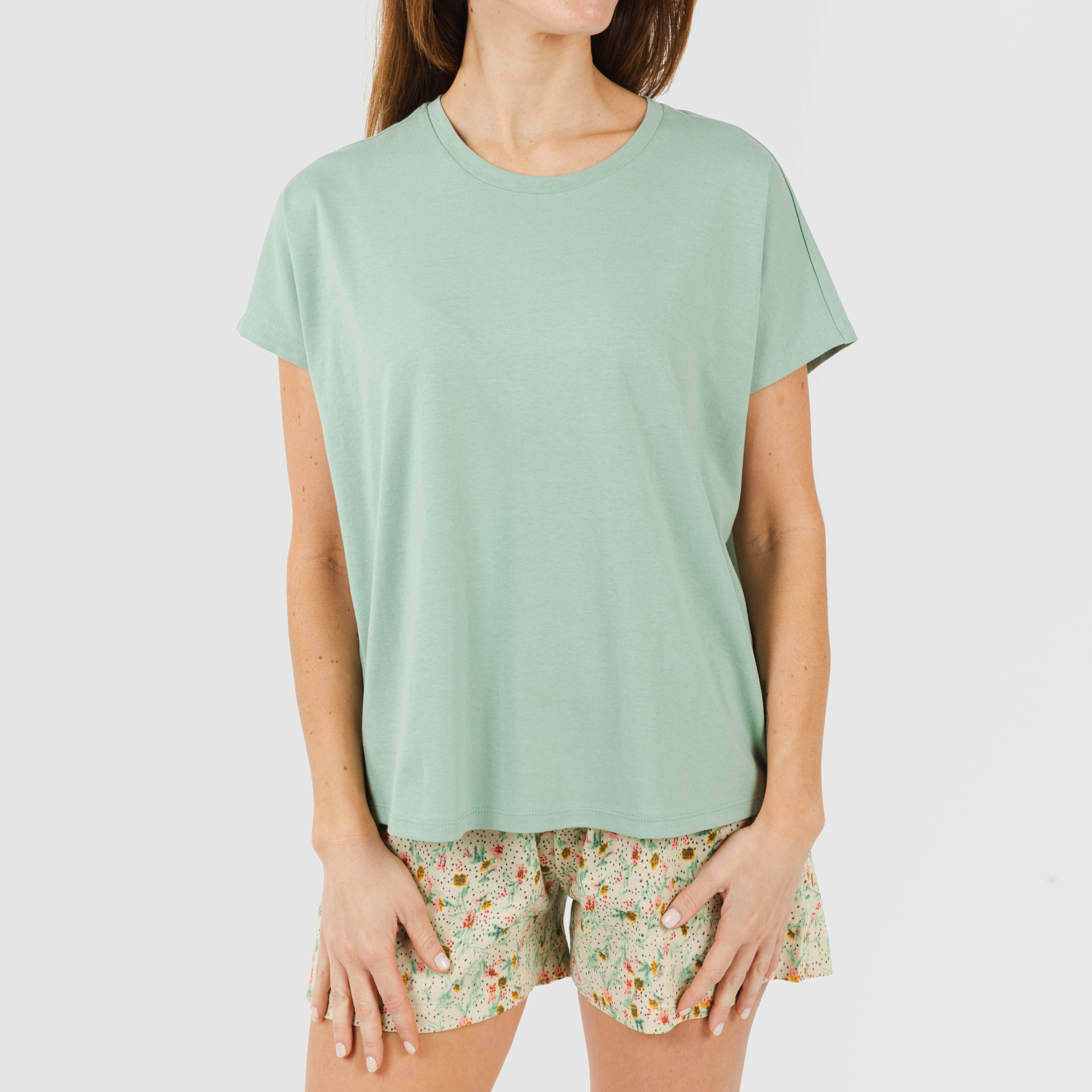 PIGIAMA PAMELA DA DONNA CRT M/FLUID ALG