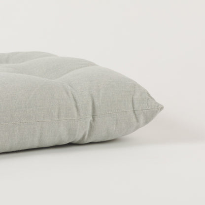 CUSCINO IN COTONE TINTA UNITA CON BOTTONI 0031