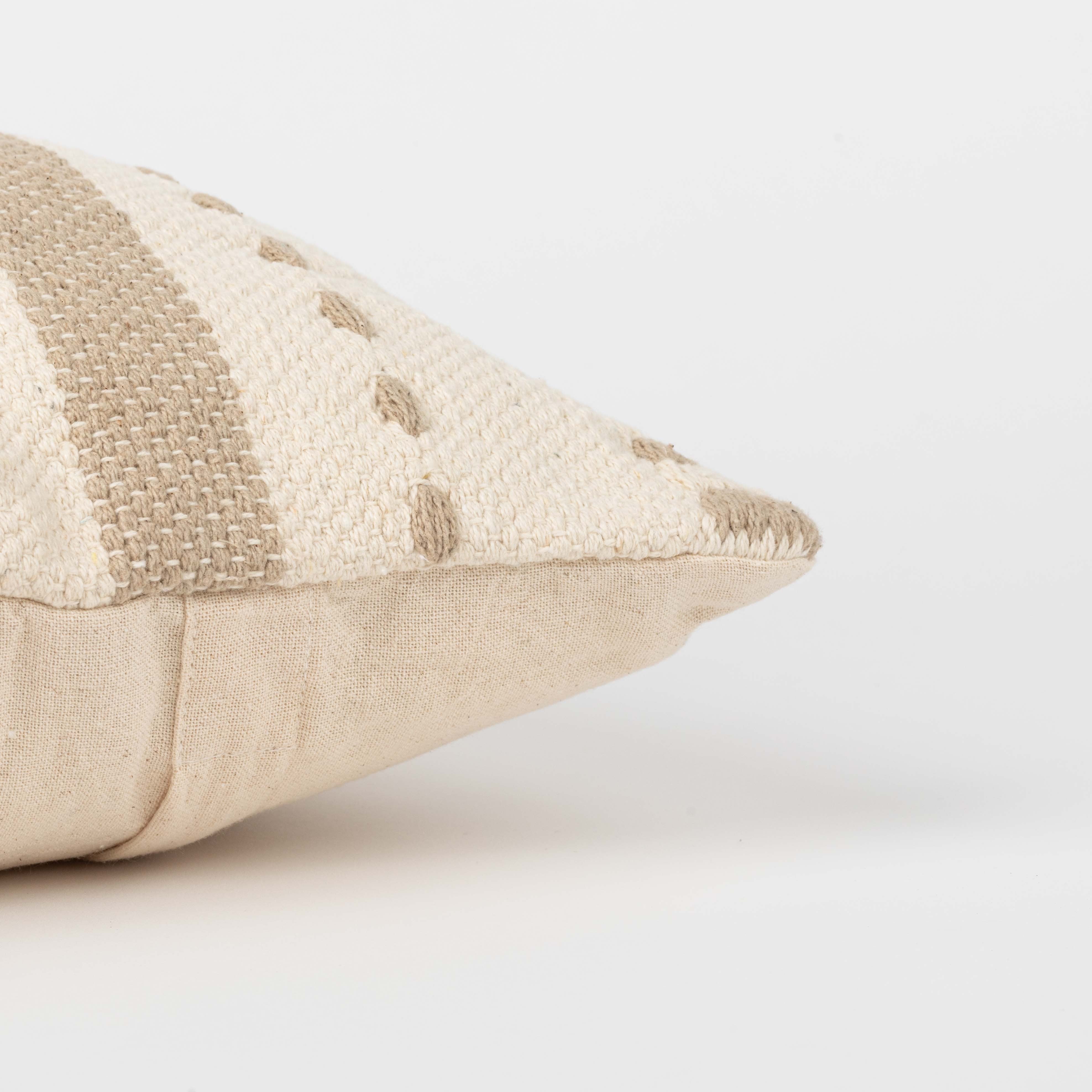 Cojín cuadrante algodón Leito 45x45 - funda + relleno