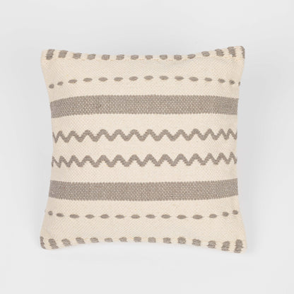 Cojín cuadrante algodón Leito 45x45 - funda + relleno