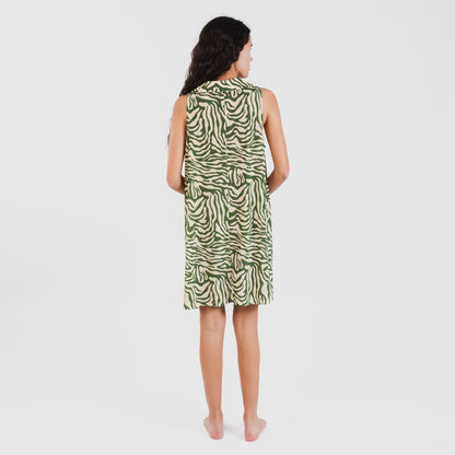 ABITO CON SCOLLO A REVERS MORBIDO CRT PALMINA