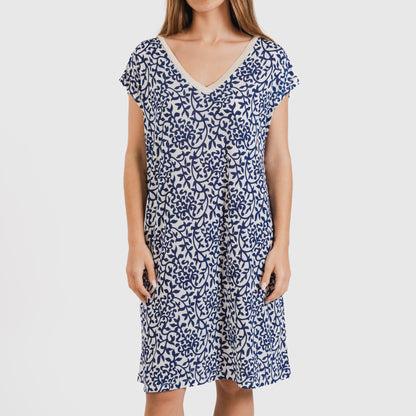 ABITO CORTO MORBIDO M/FLOWY MERITXELL