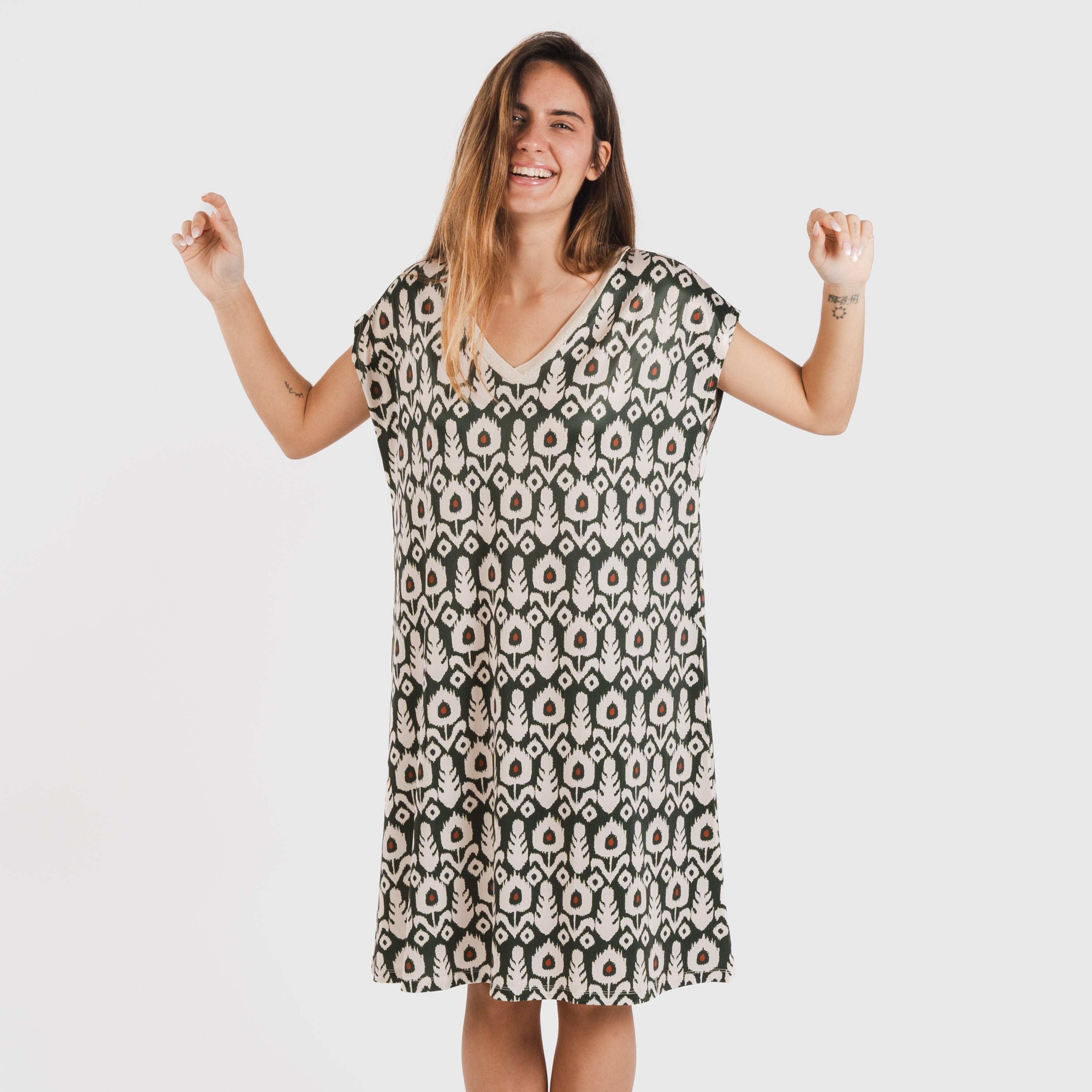 ABITO CORTO M/FLUIDA SOFT RAIA