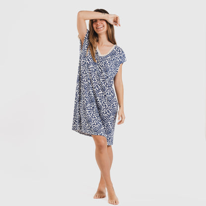 ABITO CORTO MORBIDO M/FLOWY MERITXELL