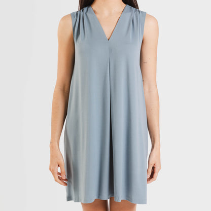 ABITO CORTO IN CREPE SEMPLICE