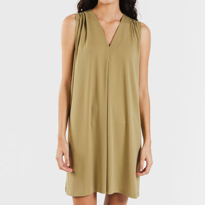 ABITO CORTO IN CREPE SEMPLICE