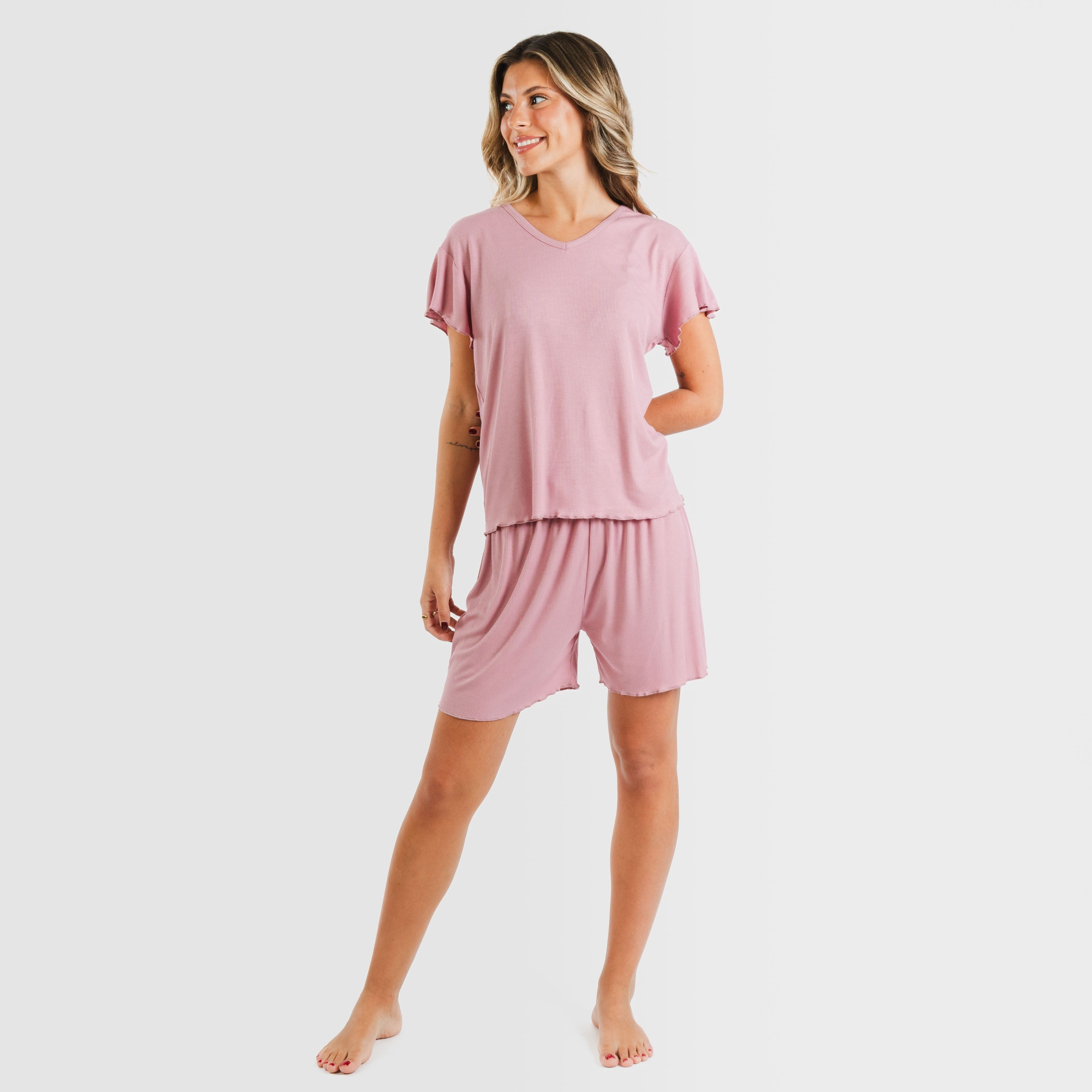 CRT M/CRT PIGIAMA DONNA IN VISCOSA A COSTINE