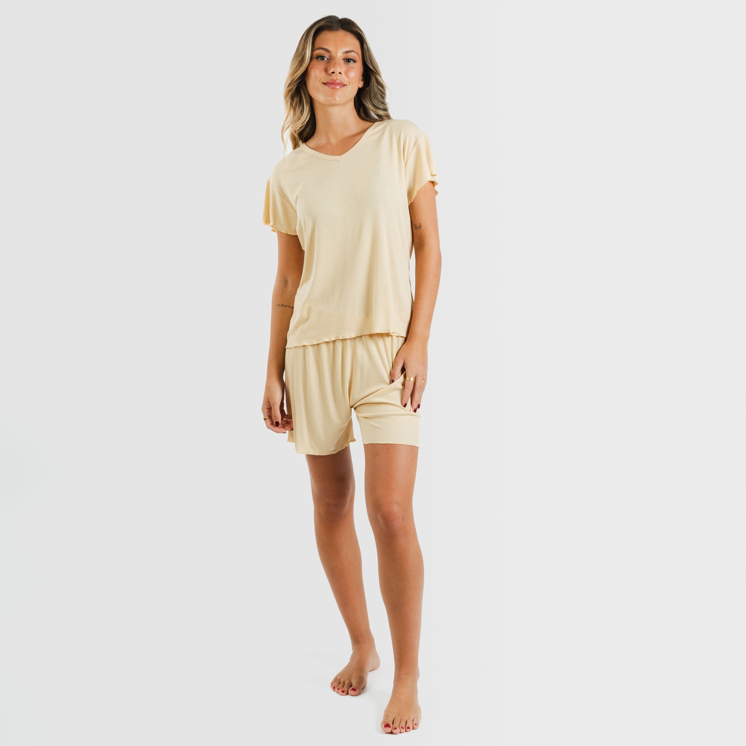 CRT M/CRT PIGIAMA DONNA IN VISCOSA A COSTINE