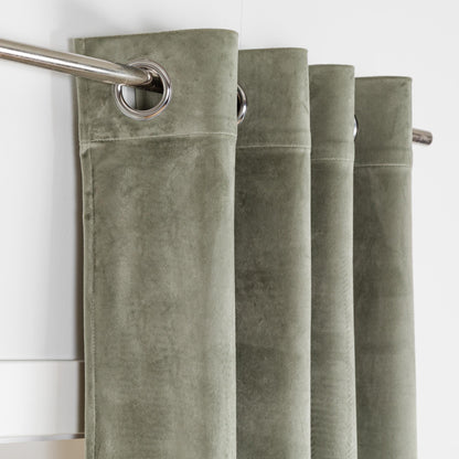 NUOVA TENDA CON OCCHIELLI IN VELLUTO