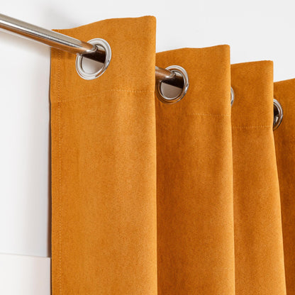 TENDA CON OCCHIELLI IN CAMOSCIO