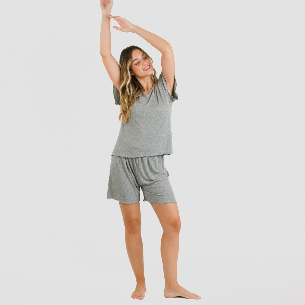 CRT M/CRT PIGIAMA DONNA IN VISCOSA A COSTINE