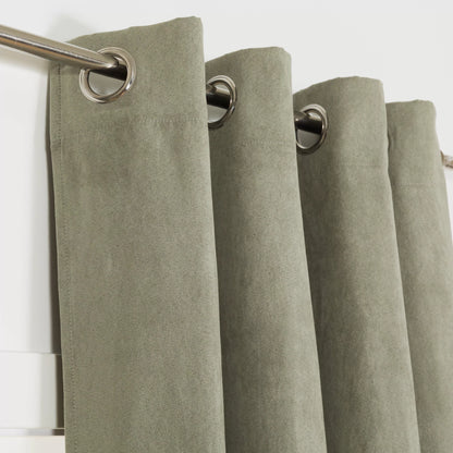 TENDA CON OCCHIELLI IN CAMOSCIO