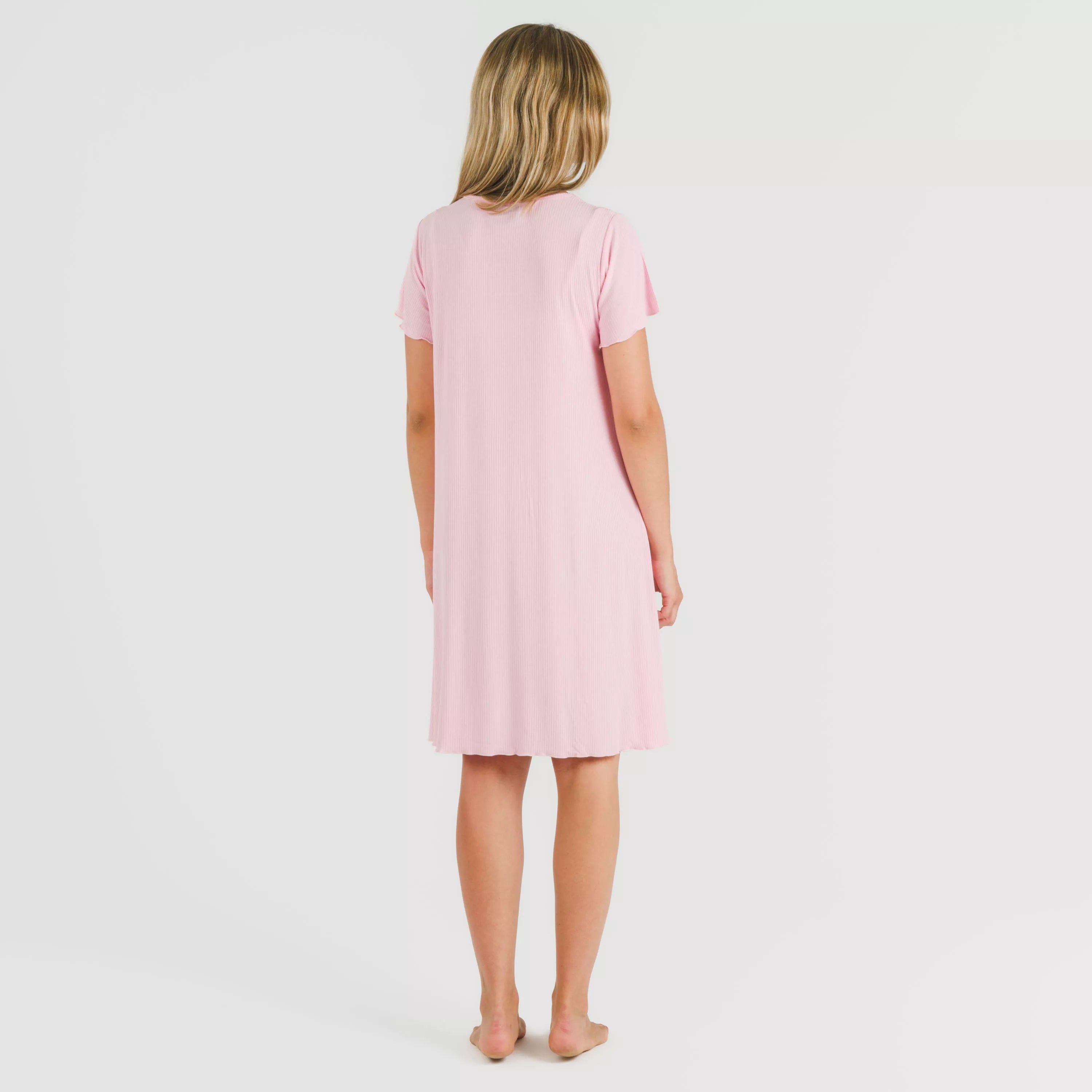 BLUSON A MANICHE CORTE A COSTINE IN VISCOSA TINTA UNITA