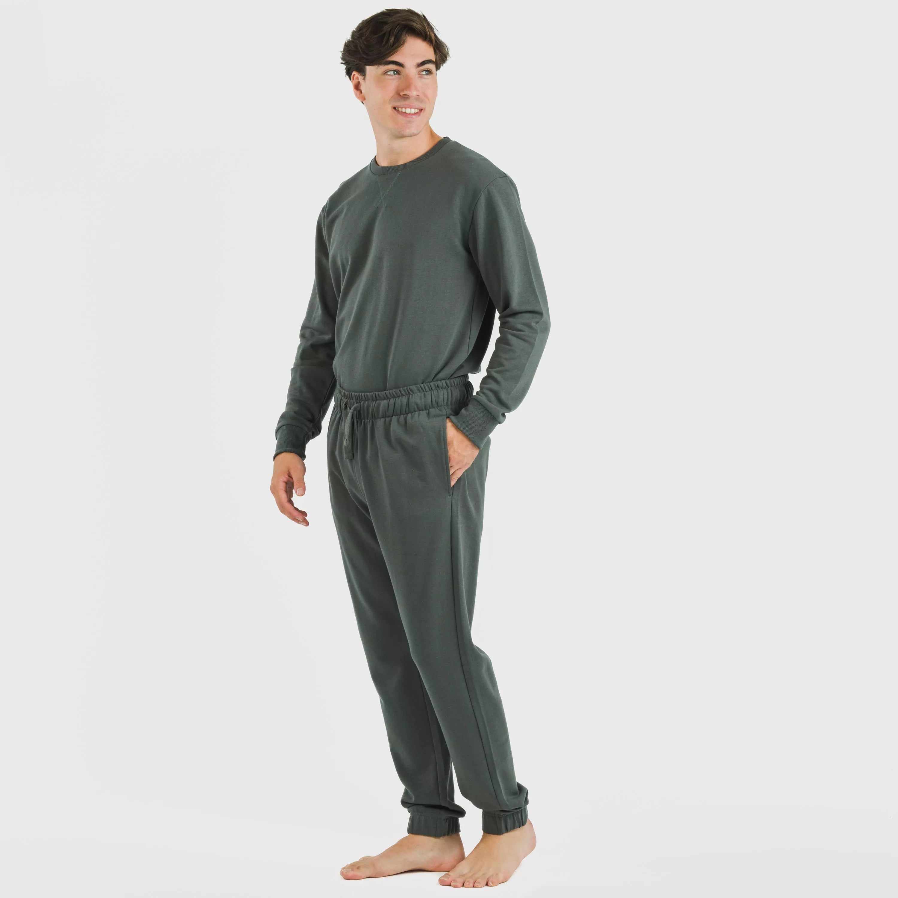 PANTALONI SPORTIVI LUNGHI BASE DA UOMO