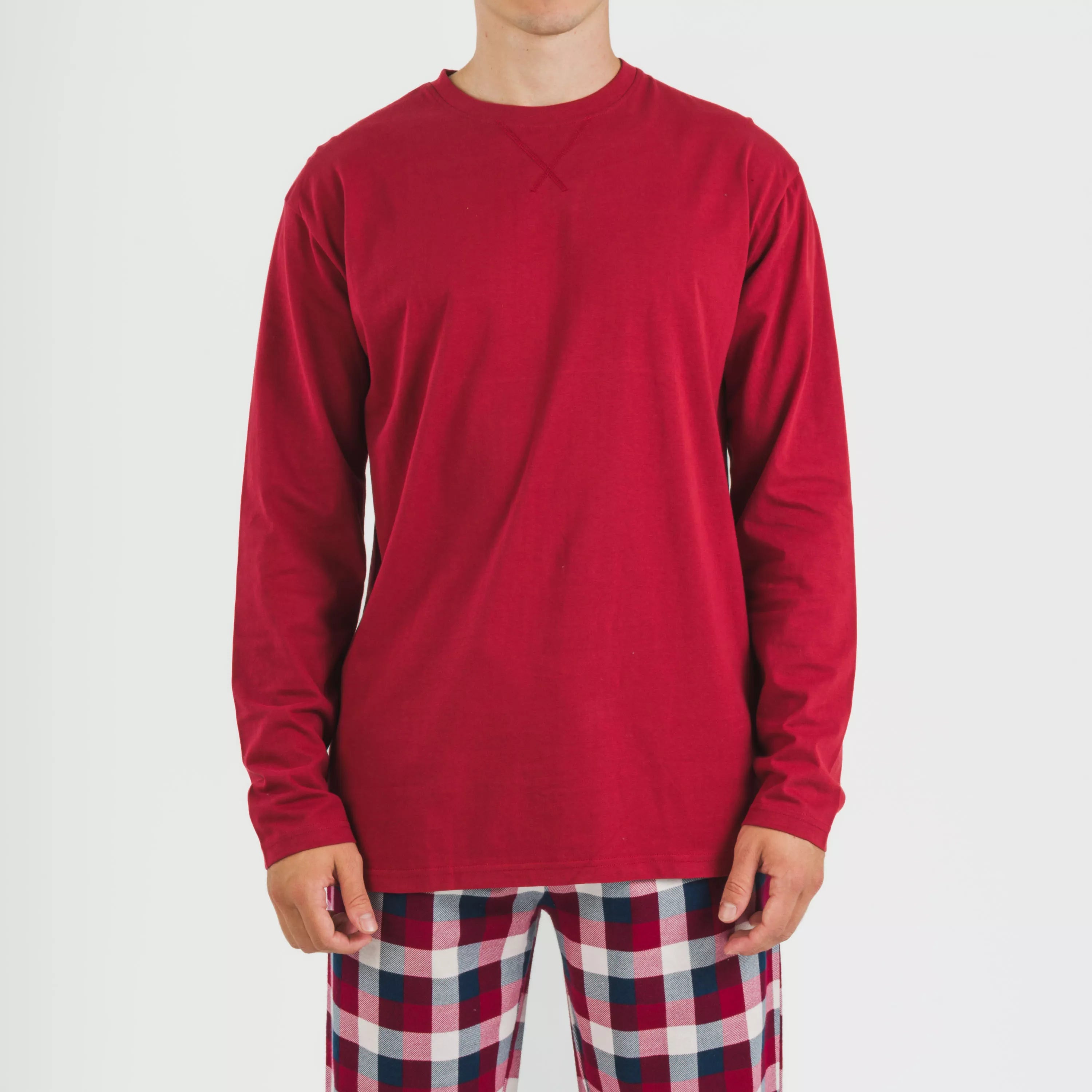 PIGIAMA IN FLANELLA A QUADRI DA UOMO FERNI