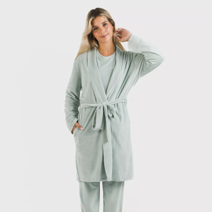 VESTAGLIA IN VELLUTO SEMPLICE