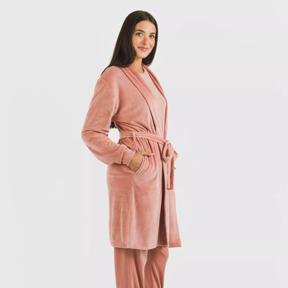 VESTAGLIA IN VELLUTO SEMPLICE