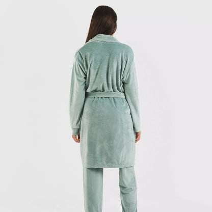 VESTAGLIA IN VELLUTO SEMPLICE