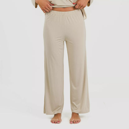 PIGIAMA LUNGO IN VISCOSA DA DONNA SEMPLICE