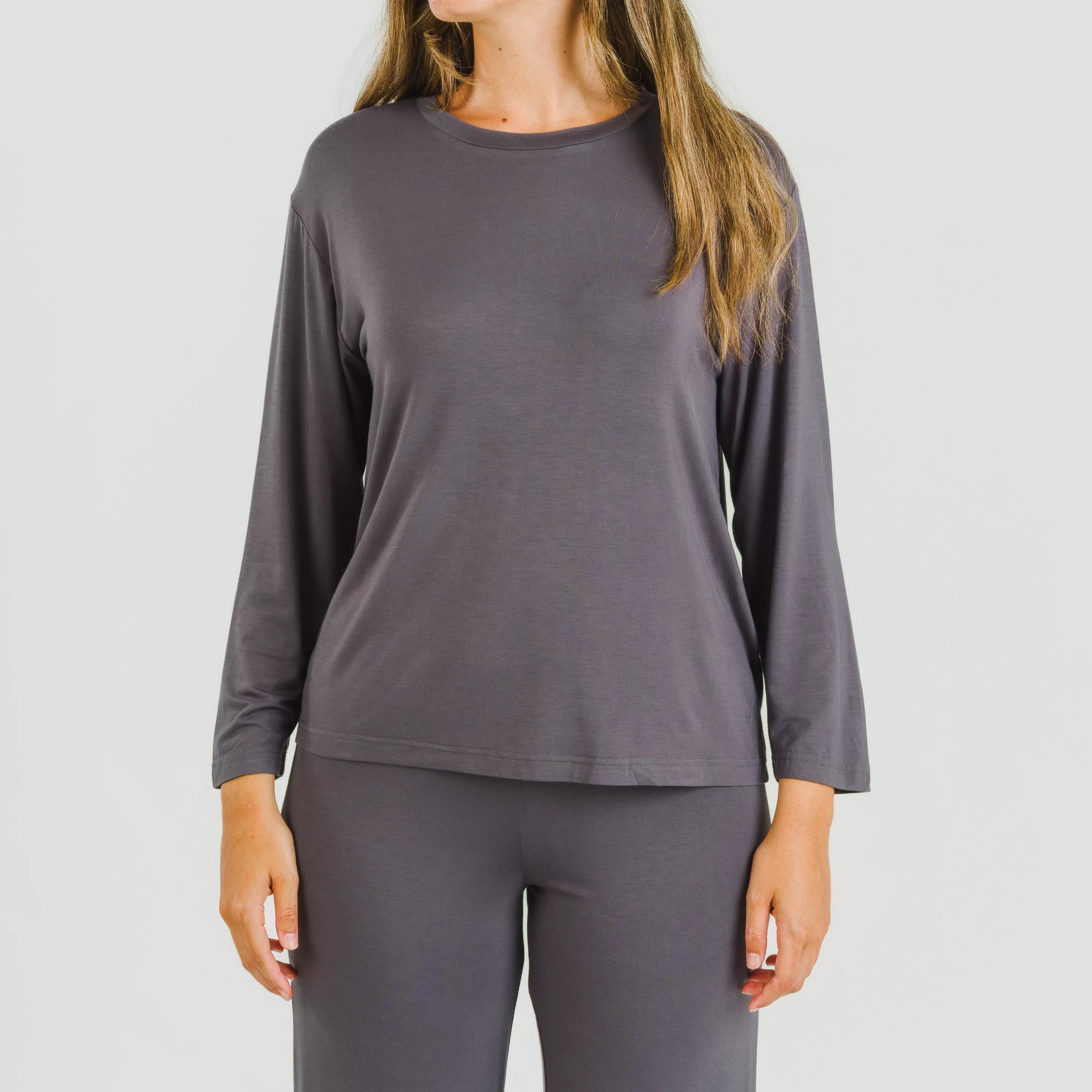 PIGIAMA LUNGO IN VISCOSA DA DONNA SEMPLICE