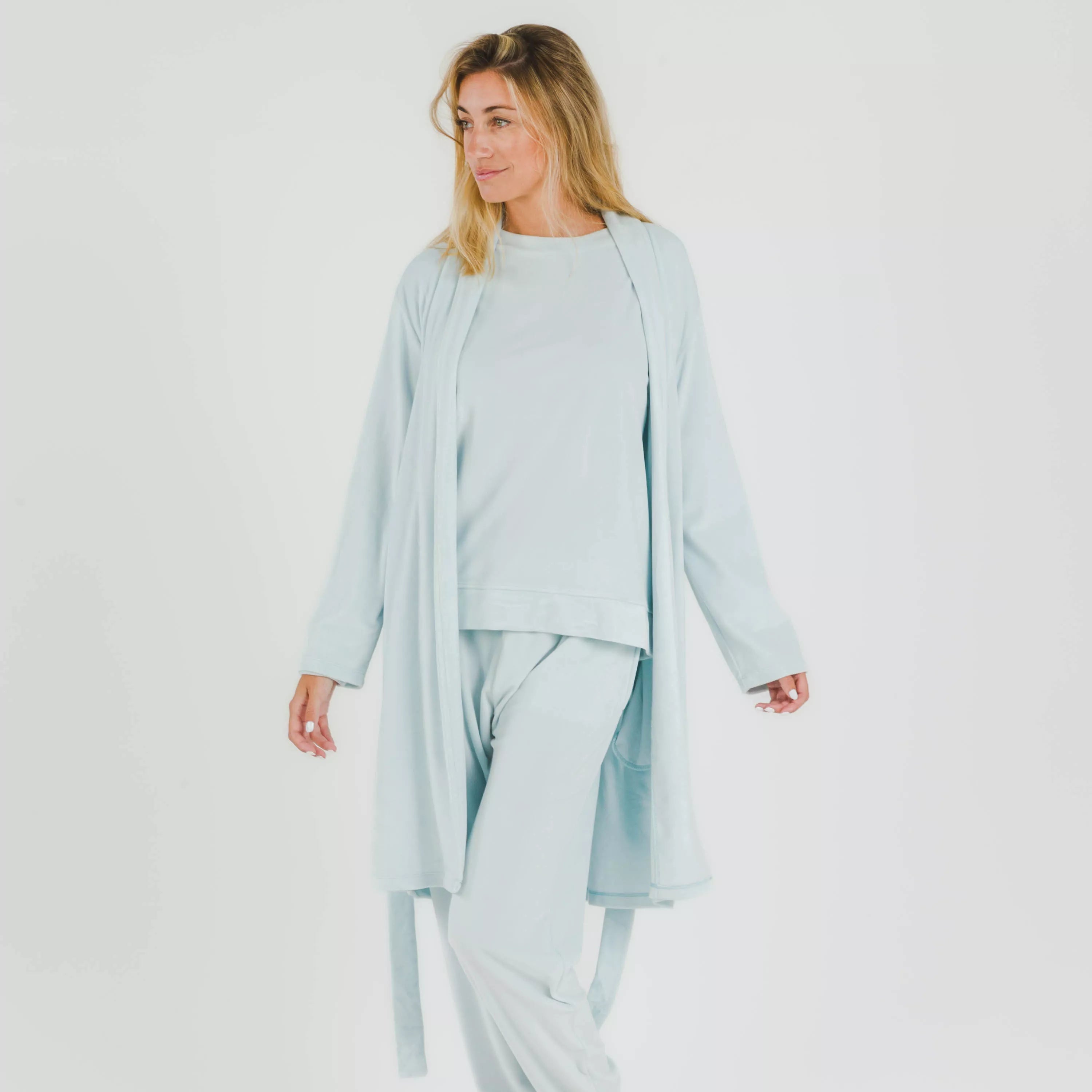 VESTAGLIA IN VELLUTO SEMPLICE