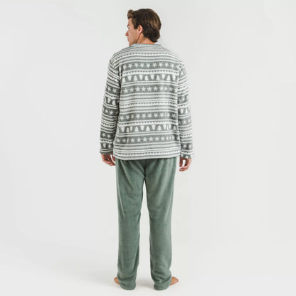 Pigiama corallo da uomo Theseus