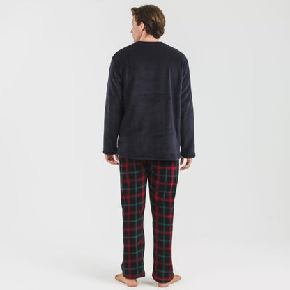 PIGIAMA CORALLO DA UOMO CON IMMAGINE ROMANA