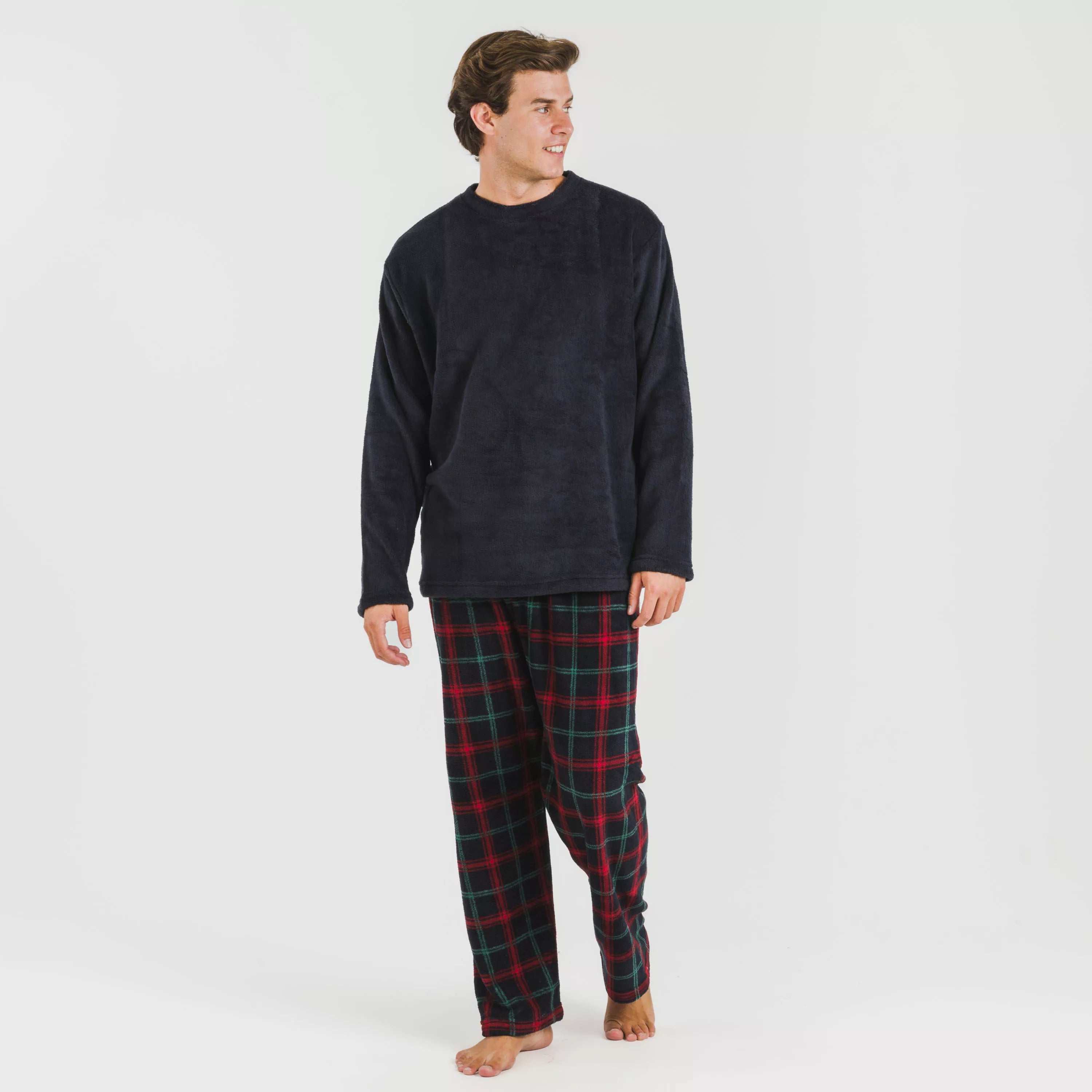 PIGIAMA CORALLO DA UOMO CON IMMAGINE ROMANA