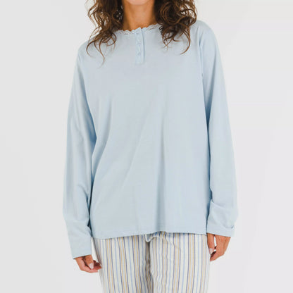 PIGIAMA LUNGO A RIGHE DA DONNA BILL