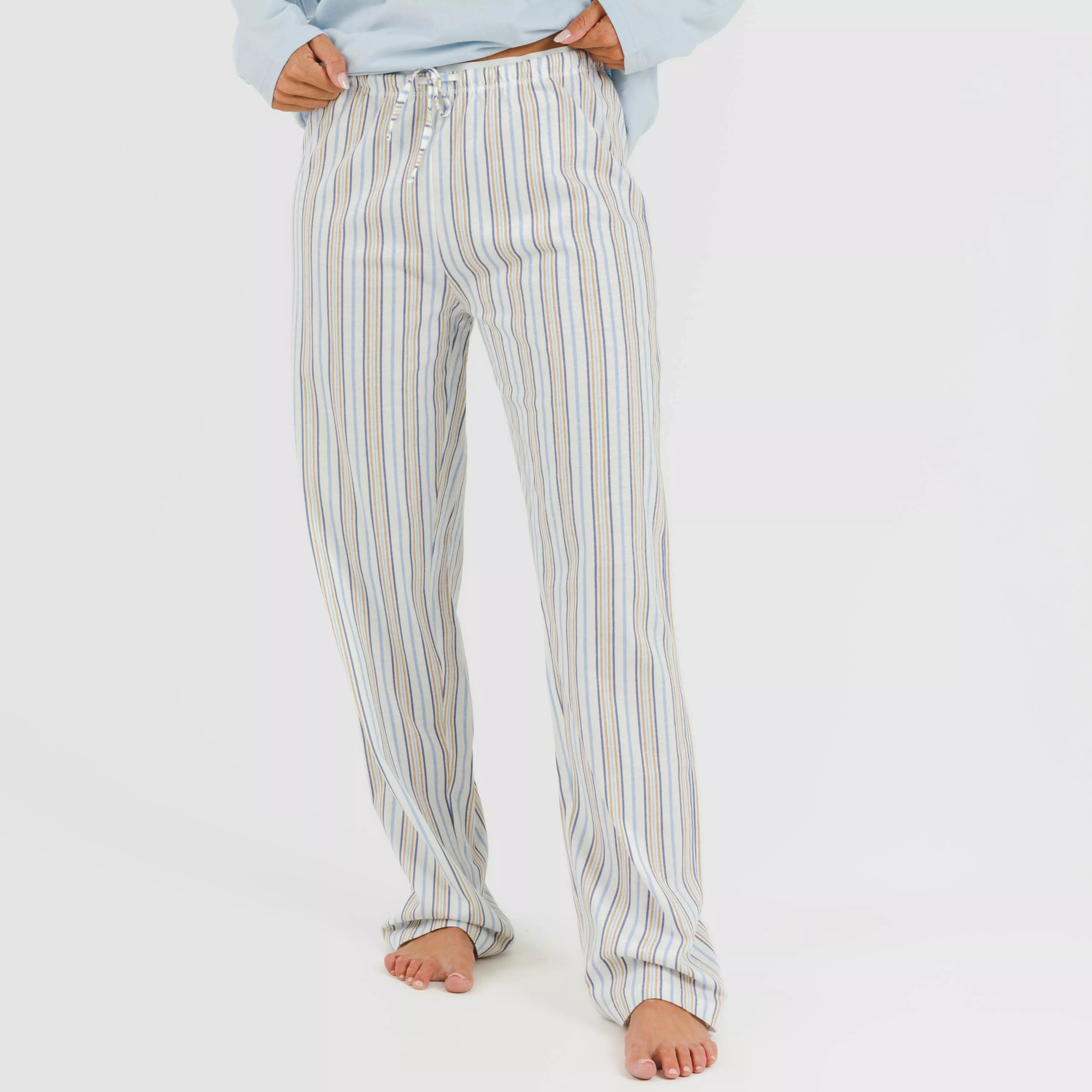 PIGIAMA LUNGO A RIGHE DA DONNA BILL