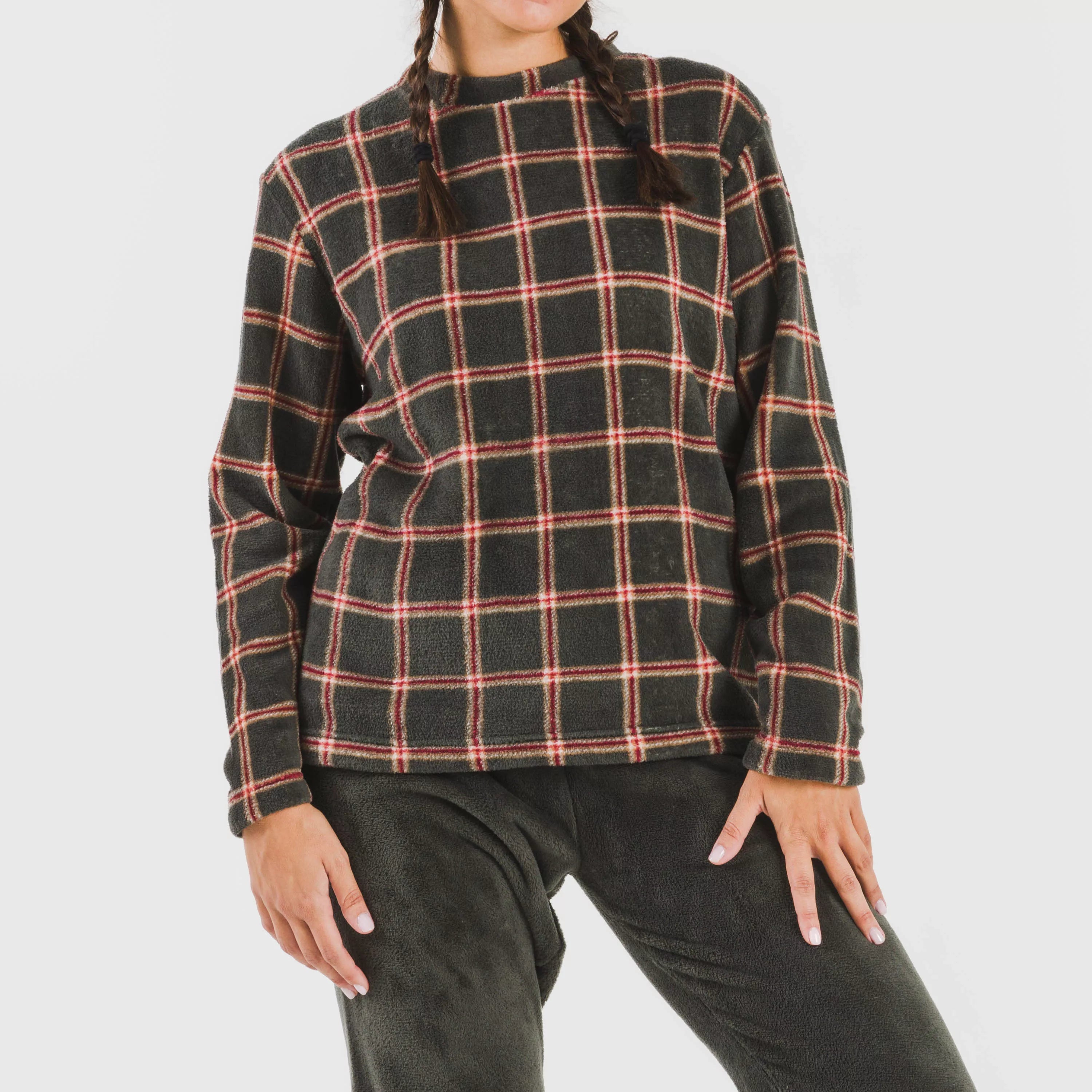 PIGIAMA CORALLO A QUADRI NELBY DA DONNA