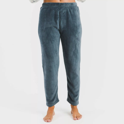 Pigiama da donna color corallo con motivo Dua Check