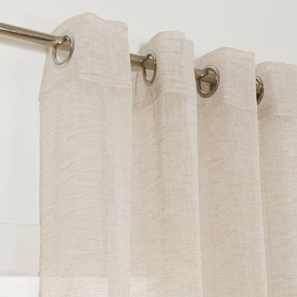 TENDA CON OCCHIELLI A STRISCE ORIZZONTALI CARMONA