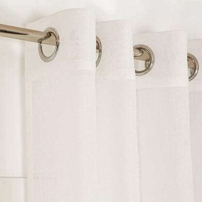 TENDA CON OCCHIELLI A STRISCE ORIZZONTALI CARMONA