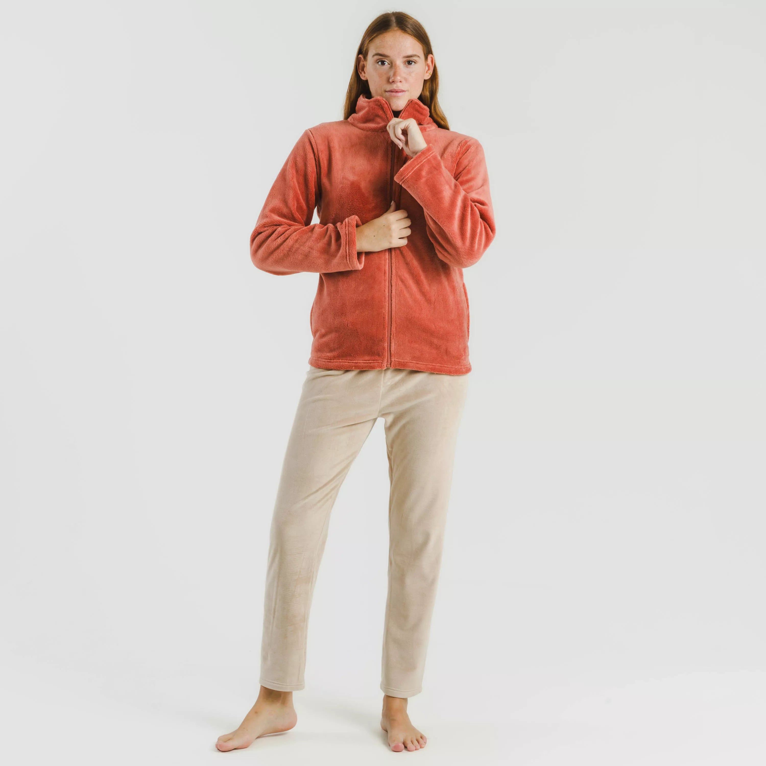 FELPA IN VELLUTO SEMPLICE