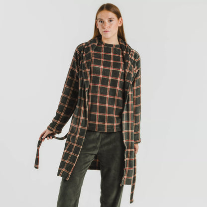 ABITO CORALLO A QUADRI NELBY