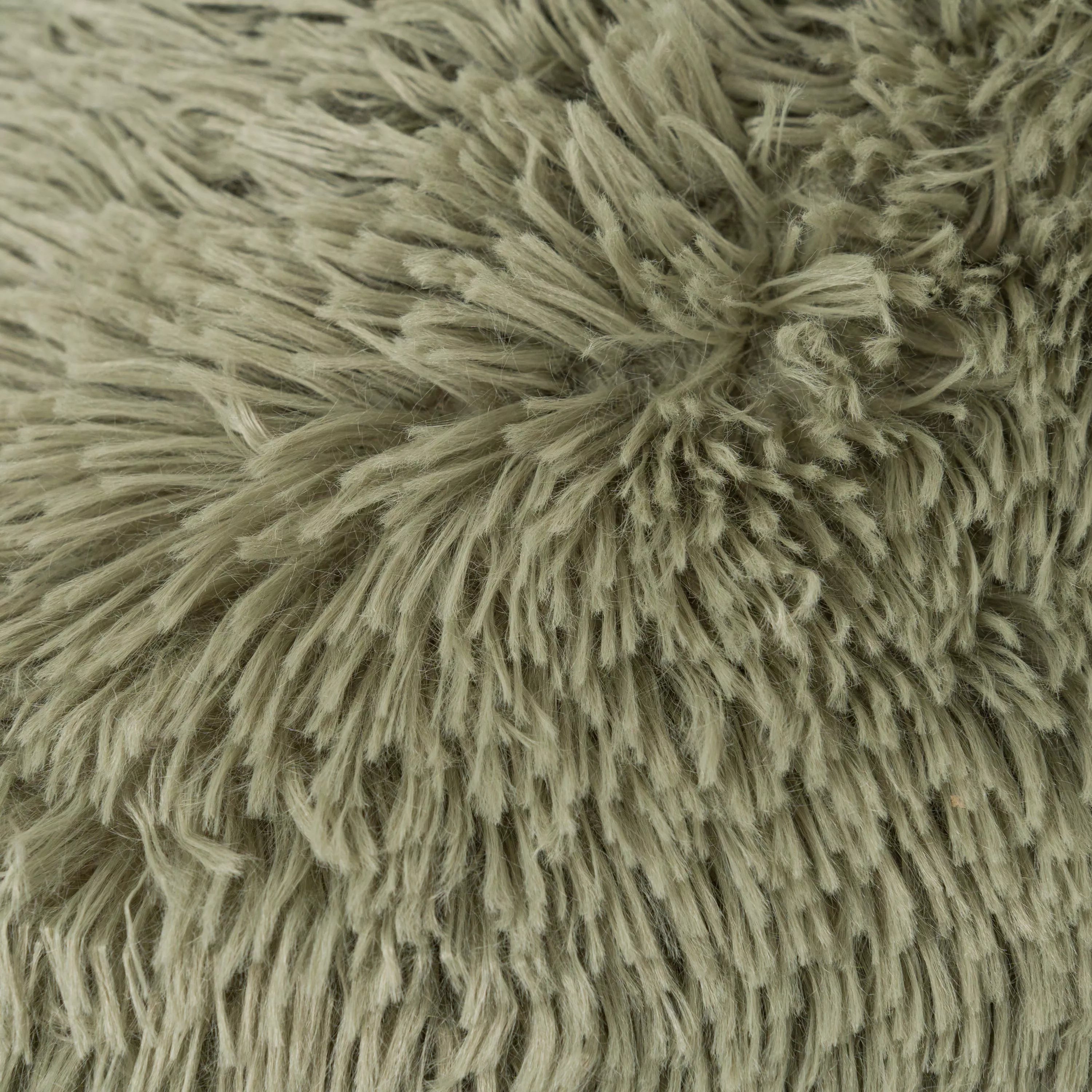 Cuscino in pelliccia Sherpa