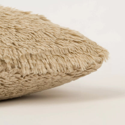 Cuscino in pelliccia Sherpa