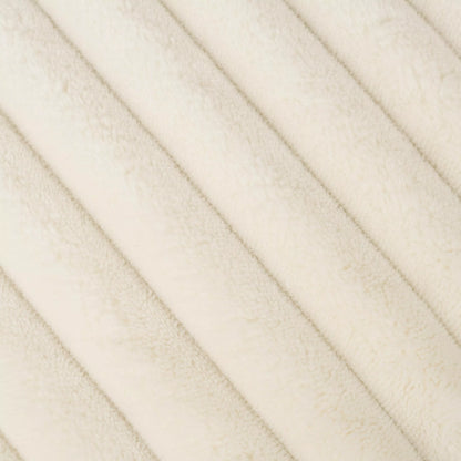 Cuscino in velluto a coste con striscia di capelli