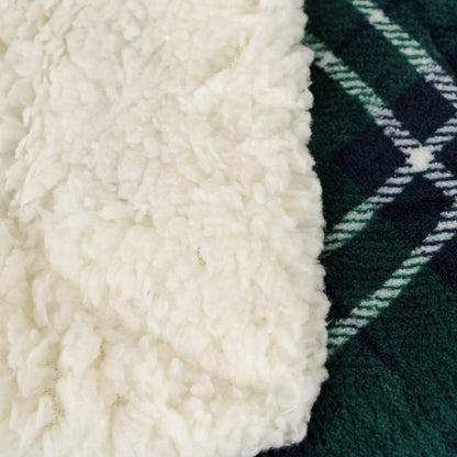 COPERTA SHERPA A SCACCHI RUZ