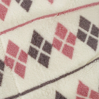 COPERTA CASIMIRA SHERPA CORALLO