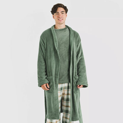 VESTAGLIA CORALLO DA UOMO SOLIDO