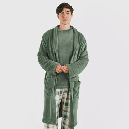 VESTAGLIA CORALLO DA UOMO SOLIDO